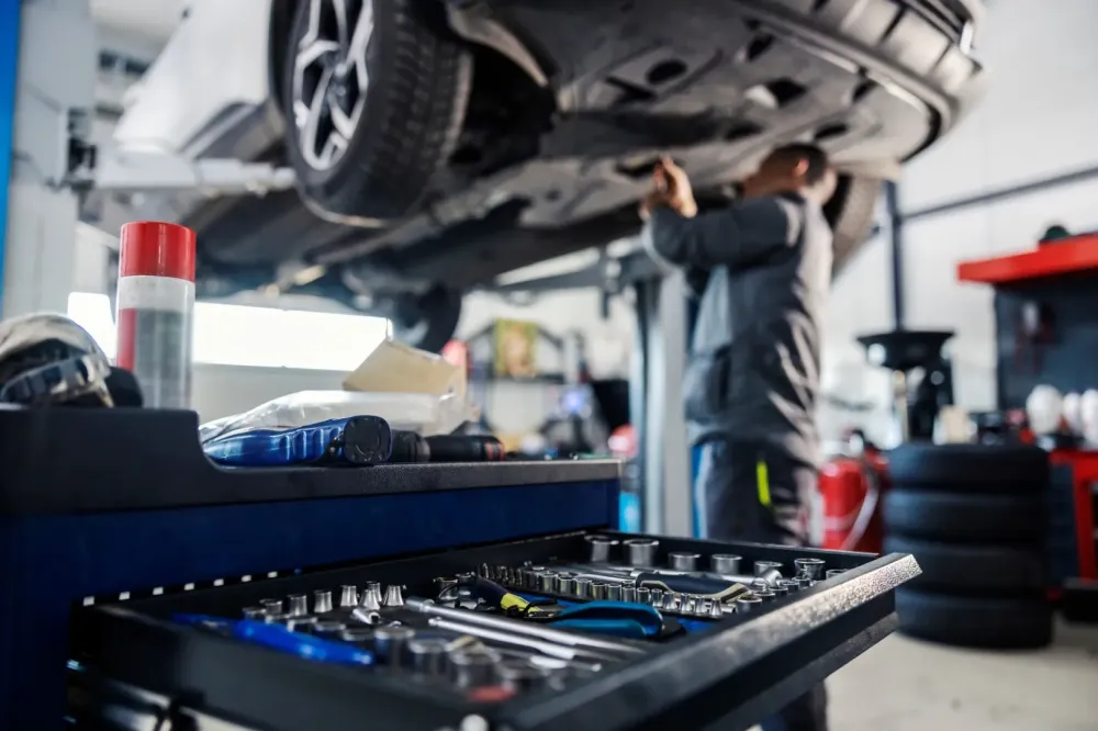 automobile garage